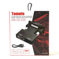 Conversor HDMI M X VGA F com saída de áudio MTV-651 Tomate