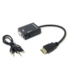 Conversor HDMI para VGA com Saida de Audio 9939 Plus Cable
