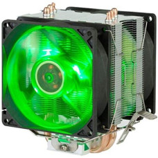 Cooler para Processador Intel Amd Duplo Fans Verde DX-9100D Dex