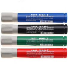 Pincel Quadro Branco Wbm-7 Estojo Com 4 Cores Pilot