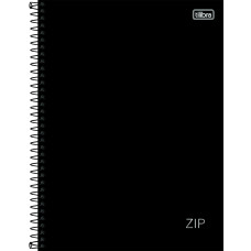 Caderno 1M Esp Cd 80 Fls Zip Preto 236730 Tilibra