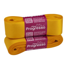 Fita de Cetim Nº 7 30mm Amarelo Ouro 10 metros Progresso