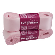 Fita de Cetim Nº 7 30mm Rosa Claro 10 metros Progresso