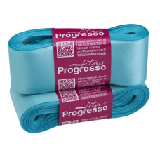 Fita de Cetim Nº 7 30mm Verde Água 10 metros Progresso