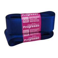 Fita de Cetim Nº 9 38mm Azul Bic 10 metros Progresso