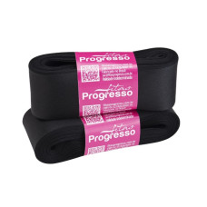 Fita de Cetim Nº 9 38mm Preto 10 metros Progresso