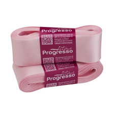 Fita de Cetim Nº 9 38mm Rosa Bebê 10 metros Progresso