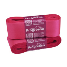 Fita de Cetim Nº 9 38mm Rosa Cítrico 10 metros Progresso