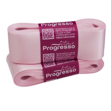 Fita de Cetim Nº 9 38mm Rosa Claro 10 metros Progresso