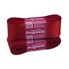 Fita de Cetim Nº 9 38mm Vermelho 10 metros Progresso