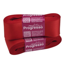 Fita de Cetim Nº 9 38mm Vermelho Tomate 10 metros Progresso