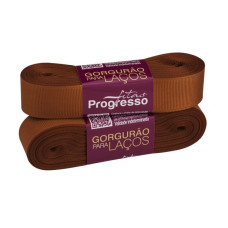 Fita Gorgurão Nº 5 22mm Caramelo 10 metros Progresso