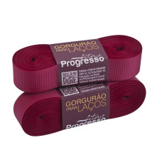 Fita Gorgurão Nº 5 22mm Pink 10 metros Progresso