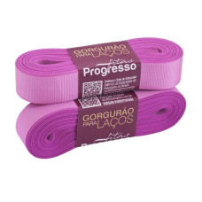 Fita Gorgurão Nº 5 22mm Rosa Chiclete 10 metros Progresso