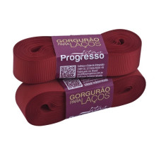 Fita Gorgurão Nº 5 22mm Vermelho 10 metros Progresso