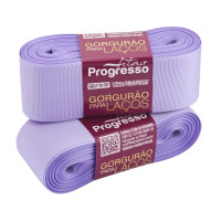 Fita Gorgurão Nº 9 38mm Lilás 10 metros GA009 Progresso