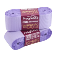 Fita Gorgurão Nº 9 38mm Lilás 10 metros Progresso