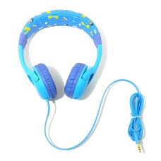 Fone de Ouvido Infantil Azul Earphone EJ-K01 H'Maston