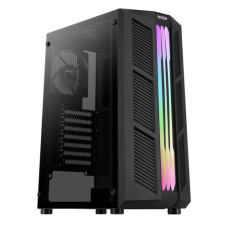 Gabinete ATX Gamer Mid Tower Hive V1 Rgb Hive-G-BK-v3 Aerocool