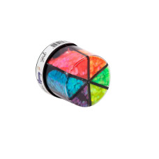 Glitter Kit Brilho 60gr 6 Cores Neon GL0400 BRW