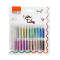 Glitter Kit Brilho com 20 Tubos de 2G Cores GL0600 BRW