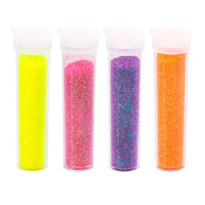 Glitter Kit Brilho com 4 Tubos de 7G Cores GL0500 BRW