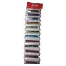 Glitter Kit Estrelinha com 12 Tubos de 3G Cores 253.4.99 VMP