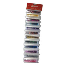 Glitter Kit Flor com 12 Tubos de 2G Cores 253.6.99 VMP