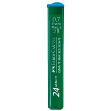 Grafite 2B 0,7mm Tubo com 24 Unidades Faber-Castell