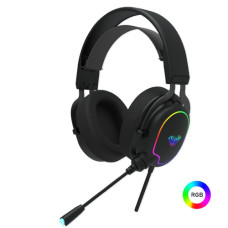 Headset com Microfone USB e P2 F606 Aula