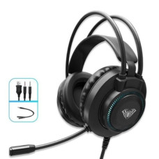 Headset com Microfone USB e P2 S601 Aula