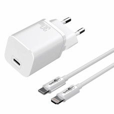 Carregador de Tomada USB-C com Cabo iPhone 30W IMS-231BL Imenso