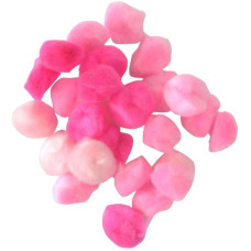 Pompom Bolinha 15mm com 80un Degradê Rosa