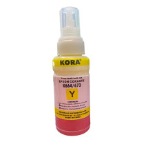 Tinta Compatível Epson Amarelo MP664 672 673 674 70ml Kora Tinta Compatível Epson Amarelo MP664 672 673 674 70ml Kora