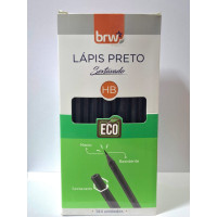 Lápis Preto HB Sextavado Reciclado BRW LP1444
