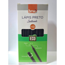 Lápis Preto HB Sextavado Reciclado BRW LP1444