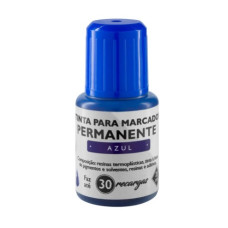 Tinta para Marcador Permanente 20ml TR7001 Azul BRW