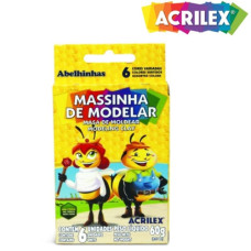 Massa de Modelar 60g 6 cores 07060 Acrilex