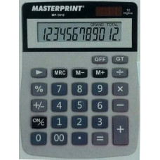 Calculadora Eletrônica 12 Digitos Masterprint MP 1012