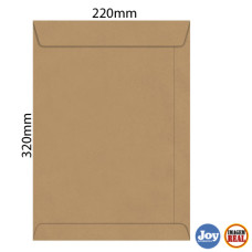 Envelope Kraft Natural 220x320 80g 18.1033-1 SKN33 5 unidades Foroni