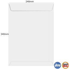 Envelope Branco 240x340 90g 18.2834-6 5 unidades Foroni