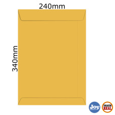 Envelope Kraft Ouro 240x340 80g 18.2734-0 SKO340 20 unidades Foroni