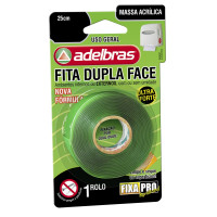 Fita Adesiva Dupla Face Massa Adesiva 12mmx2m Fita Adesiva Dupla Face Massa Adesiva 12mmx2m