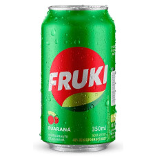 Guaraná Fruki lata 350ml