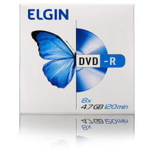 Mídia de DVD-R 4.7 GB 120 min Envelope 82099 Elgin