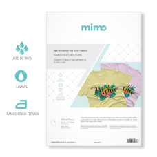 Transfer Imprimível Tecidos Claros A4 5 Folhas Mimo