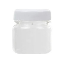 Pote Plástico 40ml Branco 10 unidades