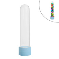 Tubete 11,7cm Azul Bebê 10 Unidades Ultra Megaton