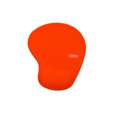 Mouse Pad com Apoio Ergonômico em Gel MP200 Laranja Oex