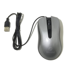 Mouse USB 1600Dpi Cinza SH-MO-752 Shinka